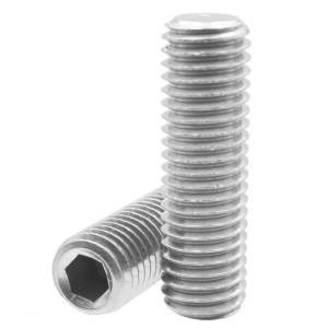 M2×3 Stainless Steel Set Screw DIN 913 A2 (flat-point)