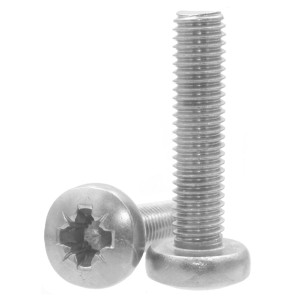 Wkręt nierdzewny śruba na krzyżak DIN 7985 A2 M6x35