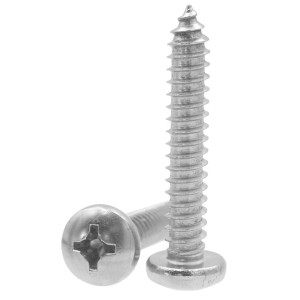 3.9×9.5 Stainless Steel Pan Head Sheet Metal Screw DIN 7981 A2