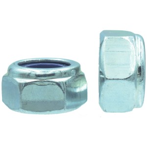 M8 Zinc-Plated Self-Locking Nut DIN 985