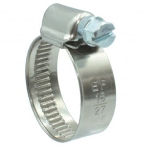 25-40 mm / 12 mm Stainless Steel Hose Clamp W5 (AISI 316)