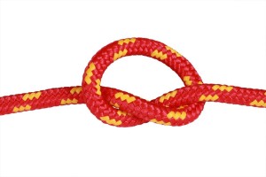 Lina pleciona polipropylenowa 10mm czerwono/żółta
