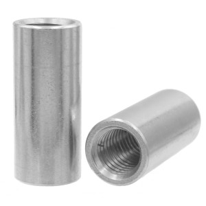 ART 9290 A2 M8×50 Round Coupler Nut Stainless Steel