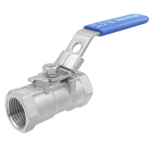1/4" 1-Pcs Stainless Steel Economy Ball Valve