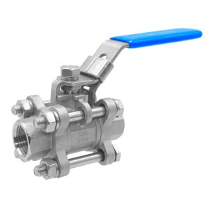 1/4" 3-Pcs Stainless Steel Economy Ball Valve