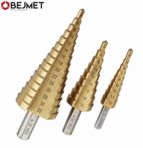 SET Step Drills HSS4241 Straight Flute 4-12-20-32