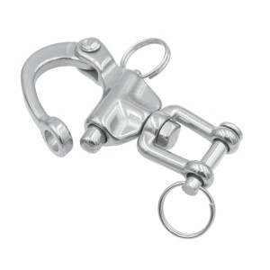 Szekla zatrzaskowa z widełkami nierdzewna Ø 68 mm