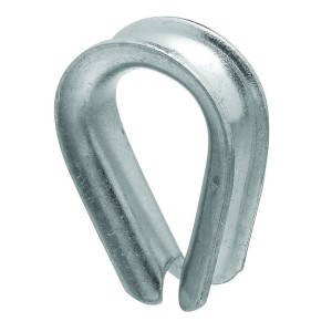 Kausza stalowa do liny 8,0 mm ocynkowana