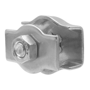 Zacisk siodełkowy pojedynczy nierdzewny Art 8330 Ø 3mm