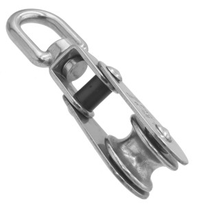 Block with stainlees steel sheave 8369 A2 32mm