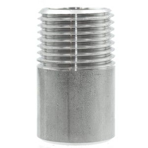 Stainless steel welding nipple 1 1/2" - 150mm