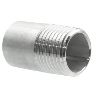 Stainless steel welding nipple 3/4" - 200mm