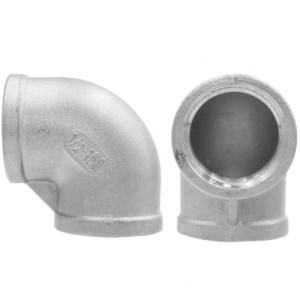 2 1/2" Threaded Elbow 90° stainless steel 316