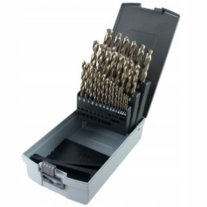 Cobalt drill bit set for INOX 1-13x0,5 25-PC